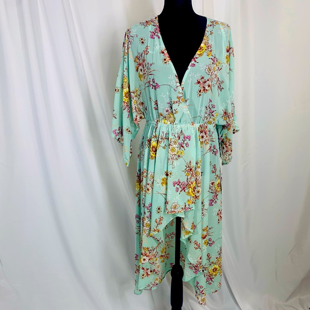 L.I.F.E Floral High Low Dress